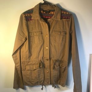 Fall jacket olive green